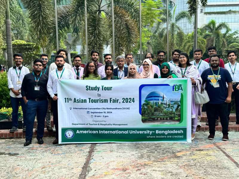 Tourism & Hospitality Management Department Organizes Study Tour to the Asian Tourism Fair 2024