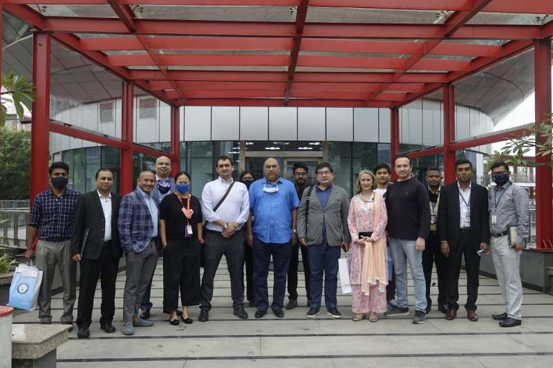 Delegation from Uzbekistan IT Park Visits AIUB