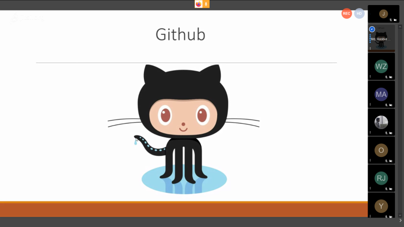 AIUB Computer Club (ACC) Organized virtual workshop on “Getting Started with Git”