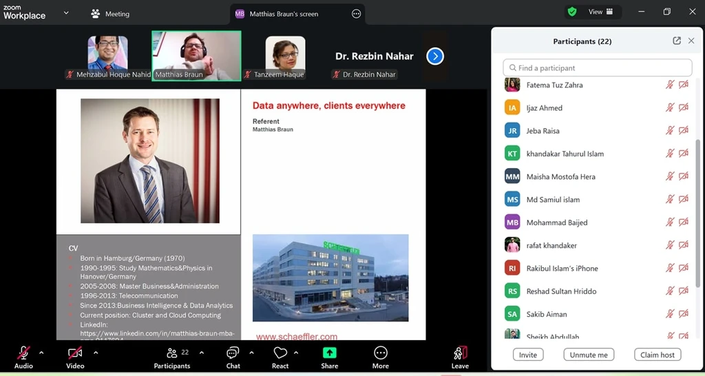 Webinar on Data Anywhere, Clients Everywhere