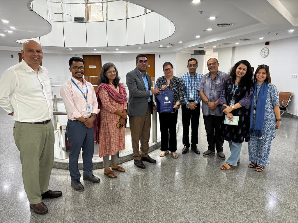 AIUB Explores Academic Collaboration with DW Akademie, Germany