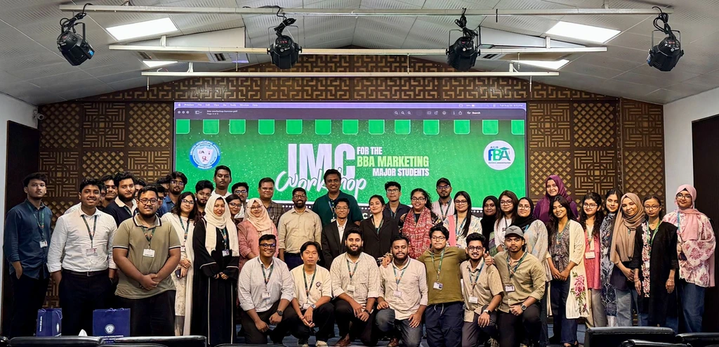 Department of Marketing, FBA, AIUB Organizes IMC Workshop for BBA Marketing Major Students