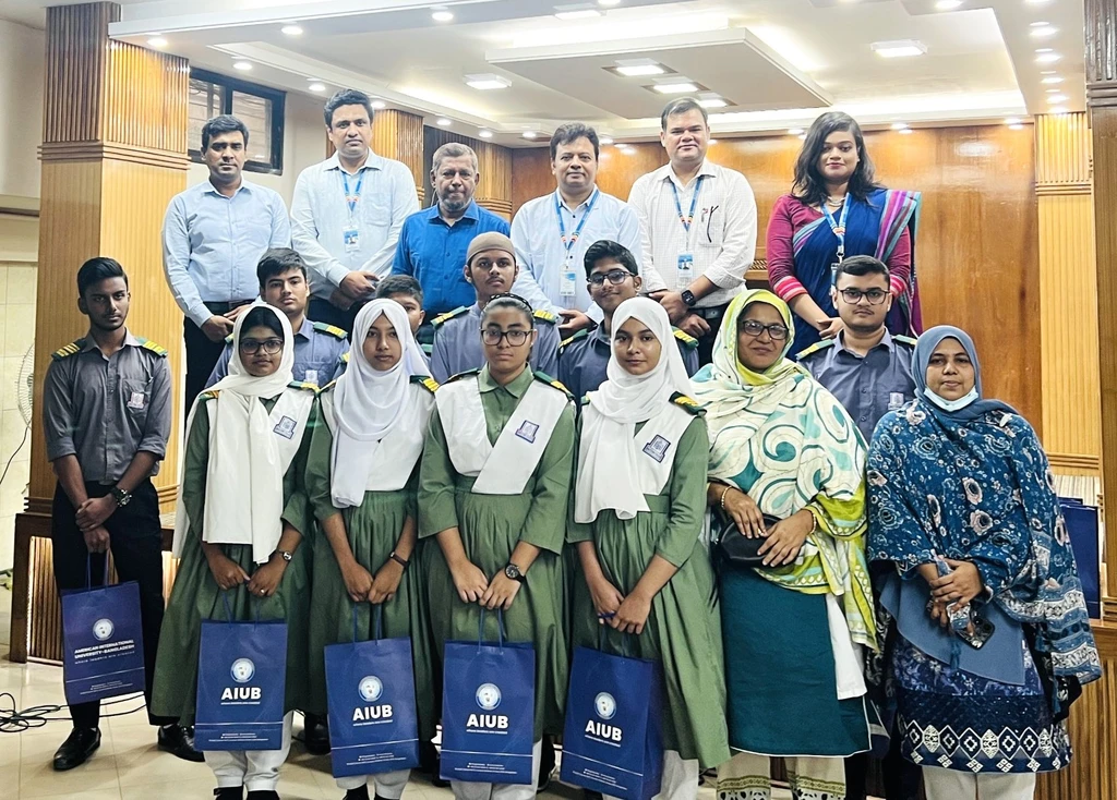 FBA, AIUB Representatives Visited Milestone College