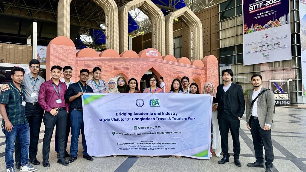 Tourism & Hospitality Management Department Organizes Study Tour to Bangladesh Travel and Tourism Fair 