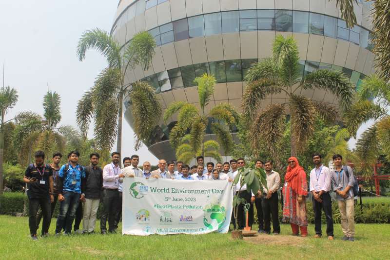 AIUB Environment Club celebrated World Environment Day