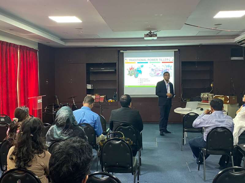 AIUB Team in the Innovation Talk hosted by World Vision Bangladesh.